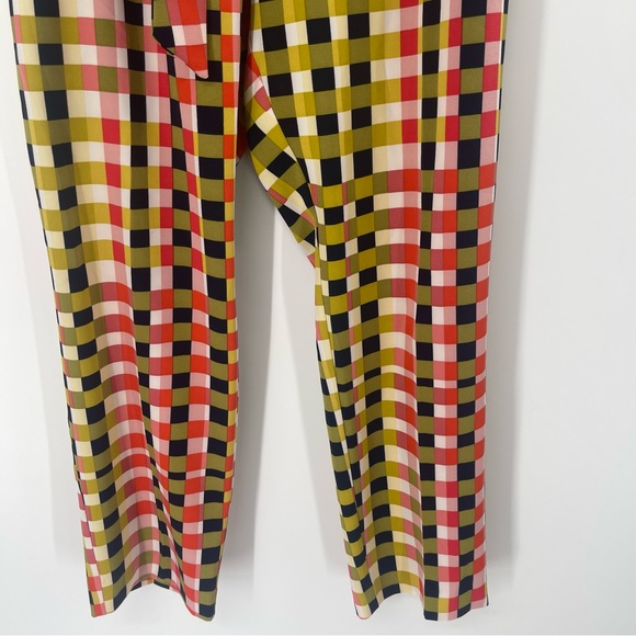 New York & Company 7th Avenue Geometric Squares Madie Pants - Picture 4 of 14
